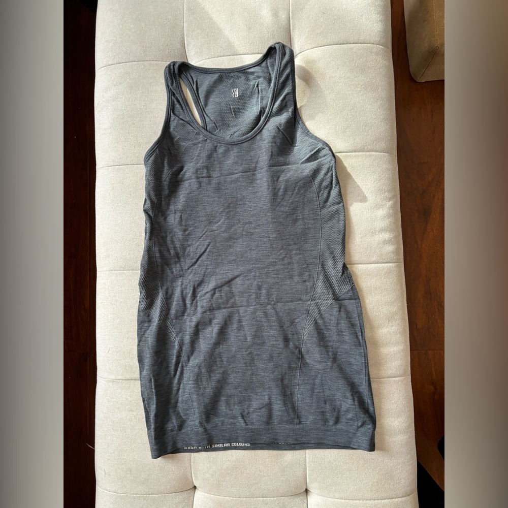 Sweaty Betty dark grey running tank top small